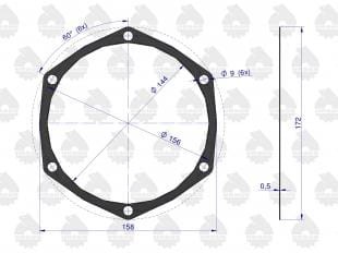 Komplet - zestaw uszczelek silnikowy 2022766U C-330  KPL-C330U - 22.jpg