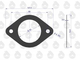 Komplet - zestaw uszczelek silnikowy 2022766U C-330  KPL-C330U - 21.jpg