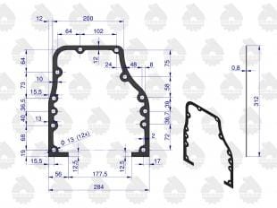 Komplet - zestaw uszczelek silnikowy 2022766U C-330  KPL-C330U - 10.jpg