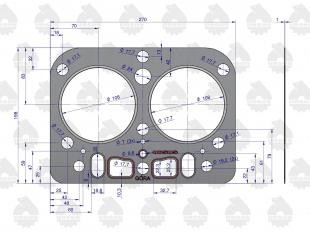 Uszczelka głowicy silikon 42022090 C-330  - 2.jpg
