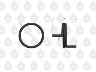 Sprężyna zapadki hamulca ręcznego C-330 - 2.jpg