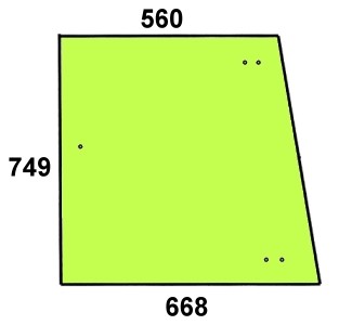 Szyba boczna do ciągnika Fendt - 178810111150