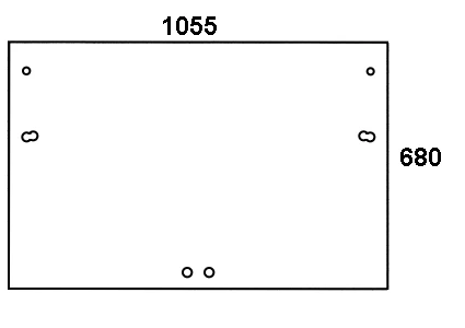 szyba tylna do ciągnika Steyr - 134171115