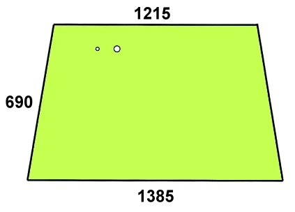 Szyba tylna do ciągnika Fendt - 186813051200