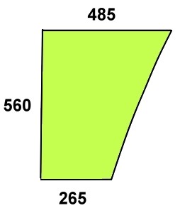 szyba drzwi dolna do ciągnika John Deere L62577