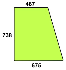 Szyba drzwi górna do ciągnika Fendt - 281500351050