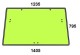 szyba tylna do ciągnika John Deere R110990