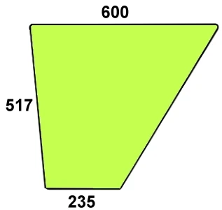 Szyba drzwi dolna do ciągnika Fendt - 385500350010
