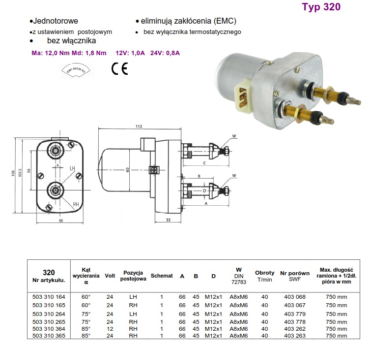 silnik wycieraczki silniczek wycieraczki maszyna budowlana dźwig jacht żuraw napędy wycieraczek szyb czyszczenie szyb i reflektorów