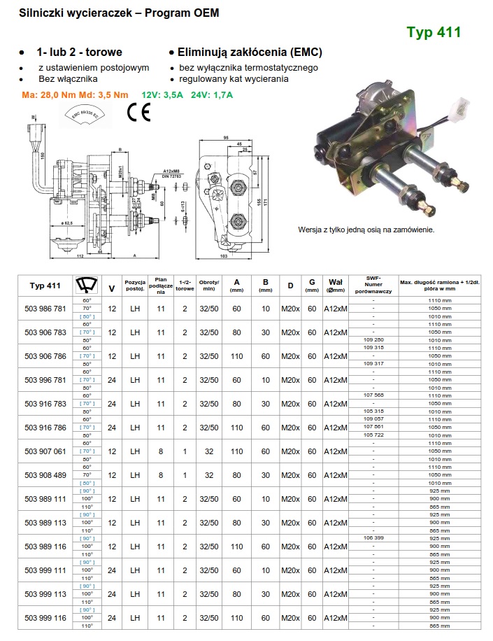 silnik wycieraczki silniczek wycieraczki maszyna budowlana dźwig jacht żuraw napędy wycieraczek szyb czyszczenie szyb i reflektorów