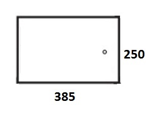 Szyba tylna dolna do ciągnika Zetor, Farmtrac 935533