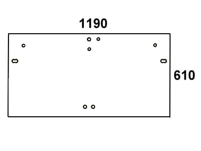 Szyba tylna do ciągnika Case, Steyr - 134771719, 134771735, 354559A1