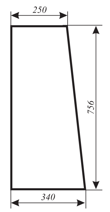 Szyba tylna boczna lewa, prawa do ciągnika Zetor (011)