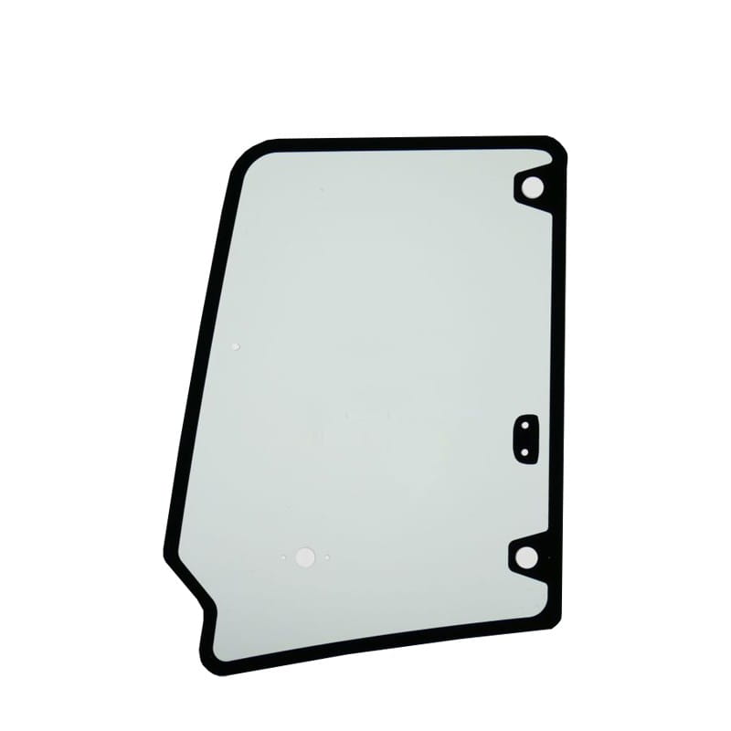 Szyba drzwi górna lewa koparko-ładowarka CAT 382-2261