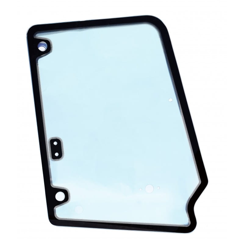 Szyba drzwi górna prawa koparko-ładowarka CAT 382-2274