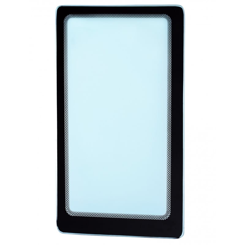 Szyba przednia dolna prawa koparko-ładowarka CASE, New Holland, Manitou, Hitachi 85801622