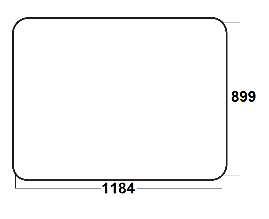 Szyba przednia Orkan samobieżny do zielonek, Z-320 (289)