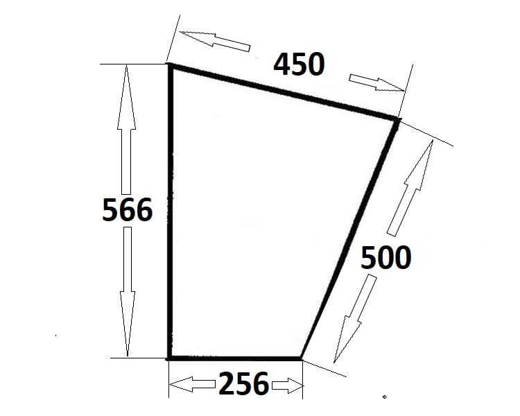 Szyba drzwi dolna lewa, prawa do ciągnika Ursus (661)
