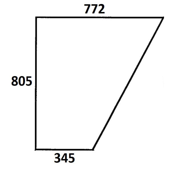 Szyba drzwi dolna lewa, prawa do ciągnika Massey Ferguson (184)