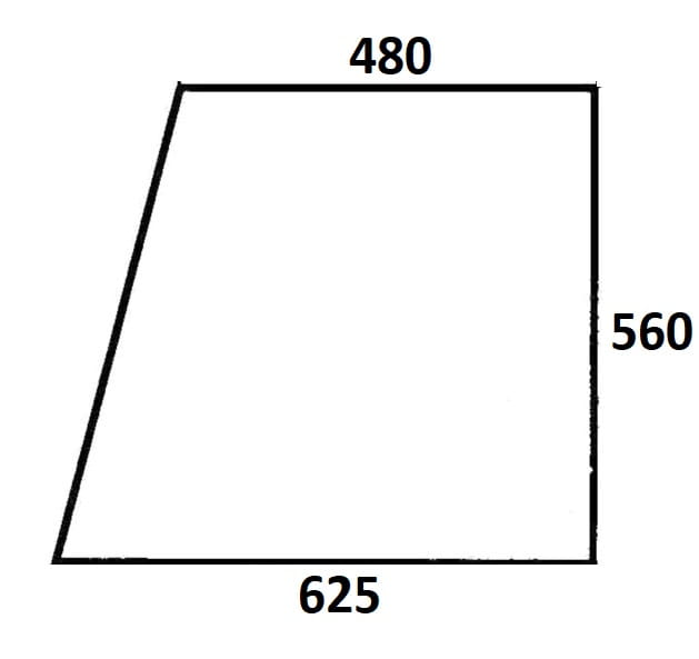 Szyba drzwi górna lewa, prawa do ciągnika Massey Ferguson (116)