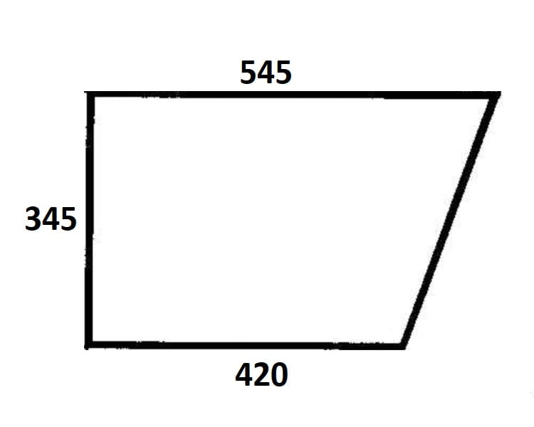 Szyba drzwi dolna lewa, prawa do ciągnika Massey Ferguson, Ursus (590)