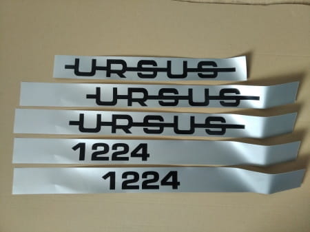 Naklejki na maskę Ursus 1224 komplet