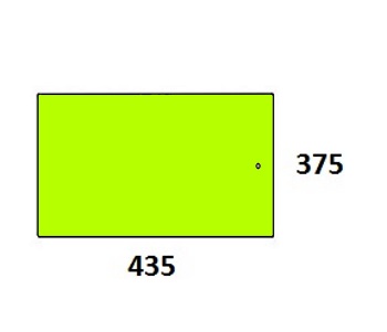 Szyba tylna dolna do ciągnika Fendt F281507220011 (820)