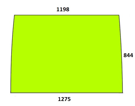 Szyba przednia do ciągnika Zetor Crystal, Super, Proxima, Forterra 53369038