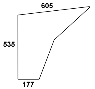 Szyba drzwi dolna do ciągnika Fendt - 258514210270